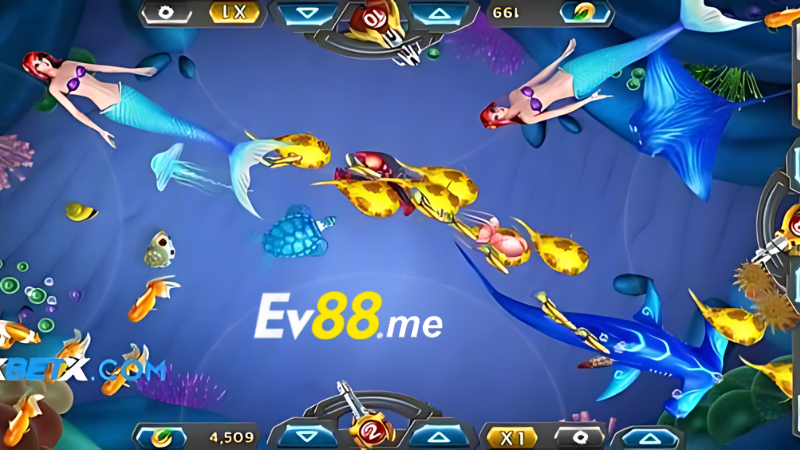 Tìm hiểu luật chơi game bắn cá tại EV88 