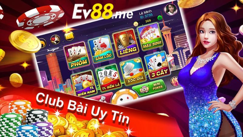 Top game bài làm mưa làm gió tải sảnh PS của EV88