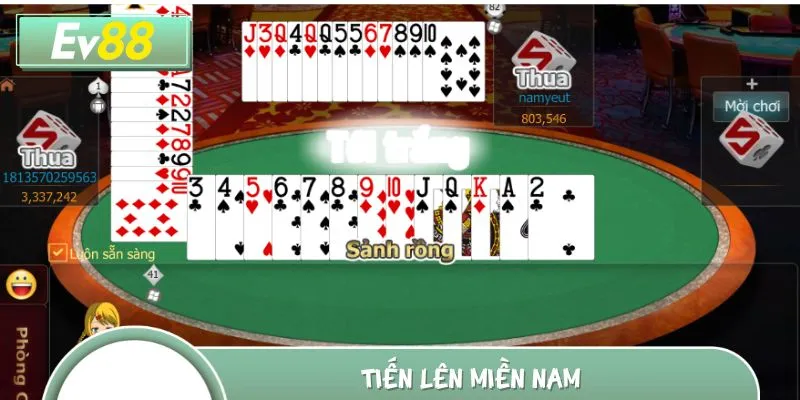 Tiến Lên Miền Nam là siêu phẩm được nhiều bet thủ lựa chọn