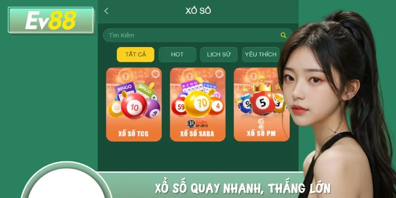 Xổ số là sảnh cược mang đến cho bạn cơ hội đổi đời ngay lập tức