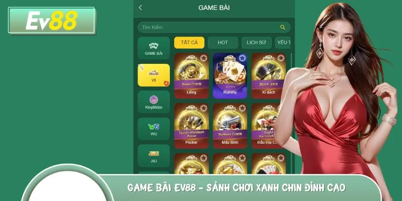 Game bài EV88 hoạt động hợp pháp, đảm bảo tính an toàn tuyệt đối