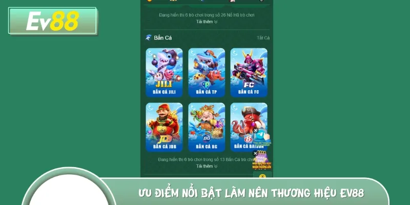 Sân chơi có nhiều ưu điểm nổi bật cho anh em tham khảo